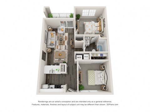 Cancun_2x1_845 sq ft